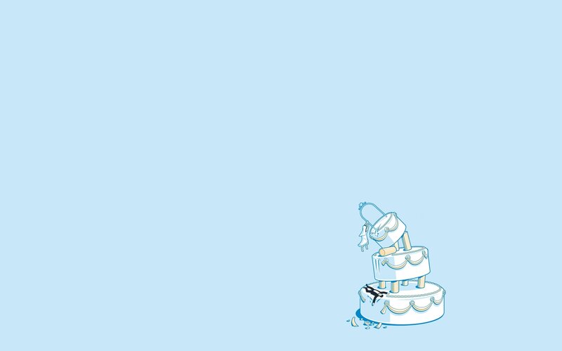 Wedding cake disaster