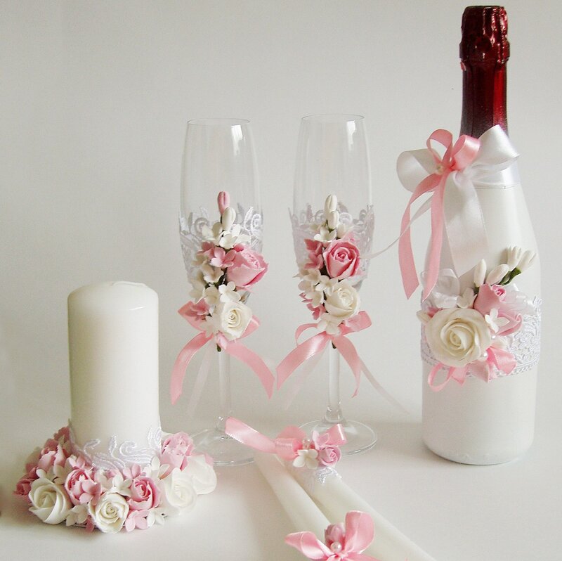 Wedding Candle Set