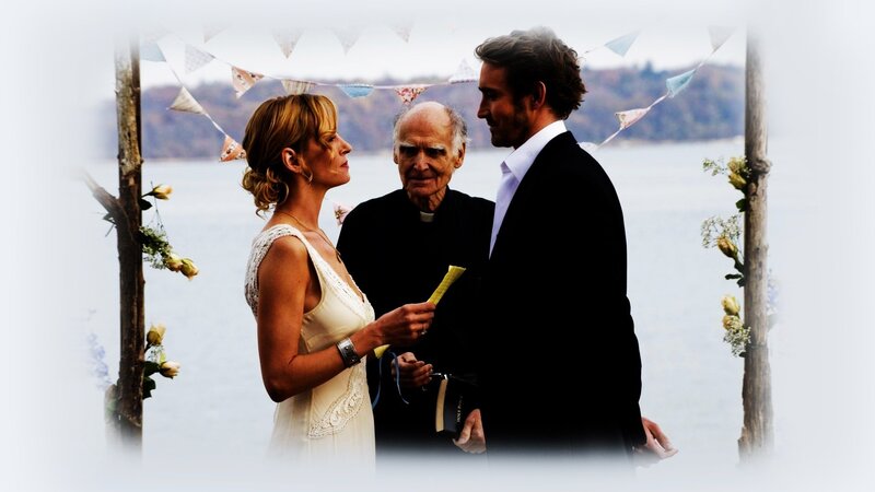 Wedding ceremony by the water