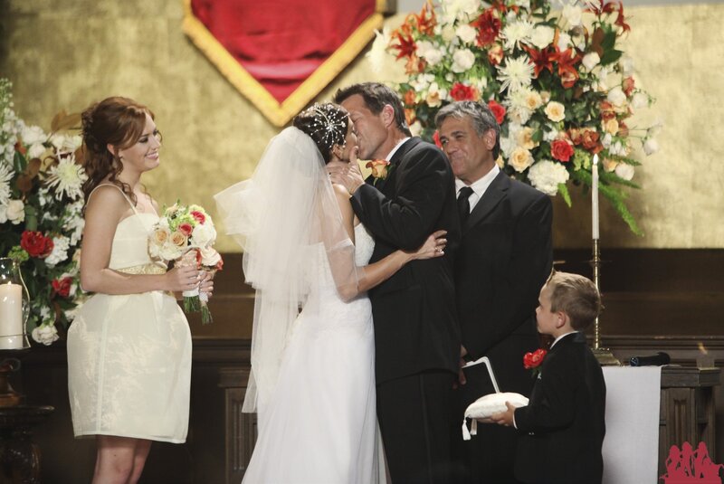 Wedding ceremony moment