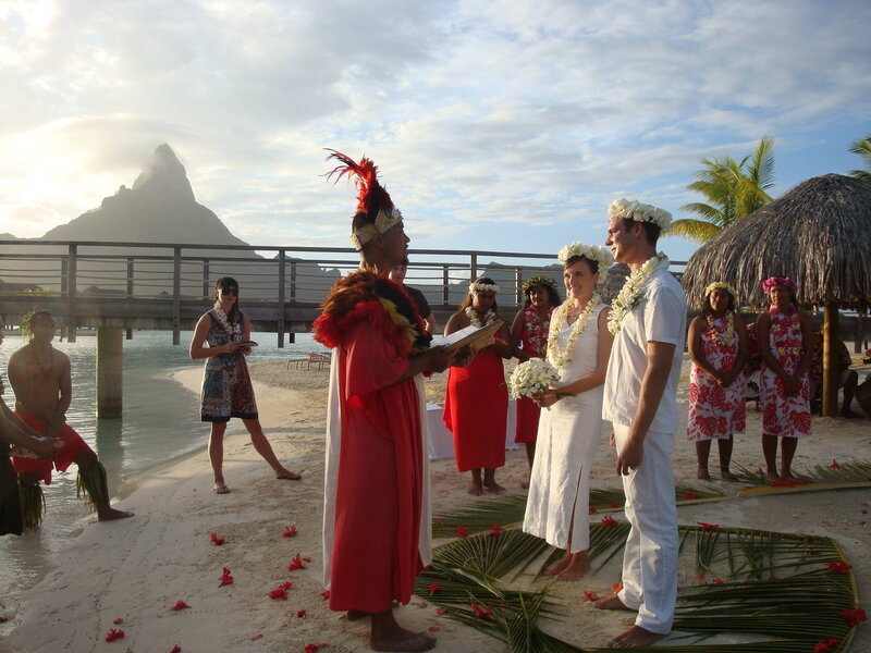 Wedding Ceremony on Beach