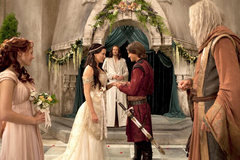 Wedding ceremony scene