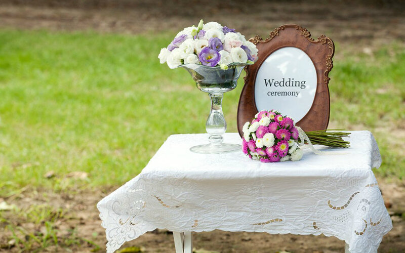 Wedding Ceremony Table