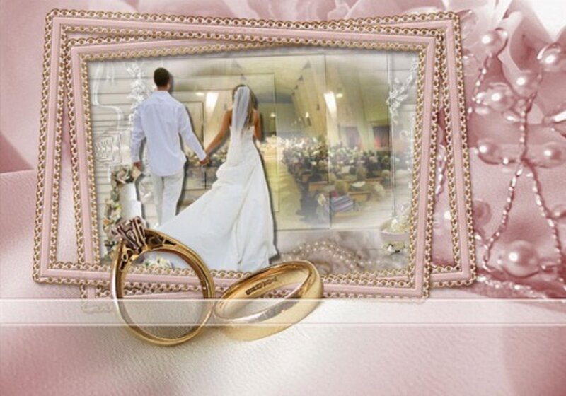 Wedding Couple in Church