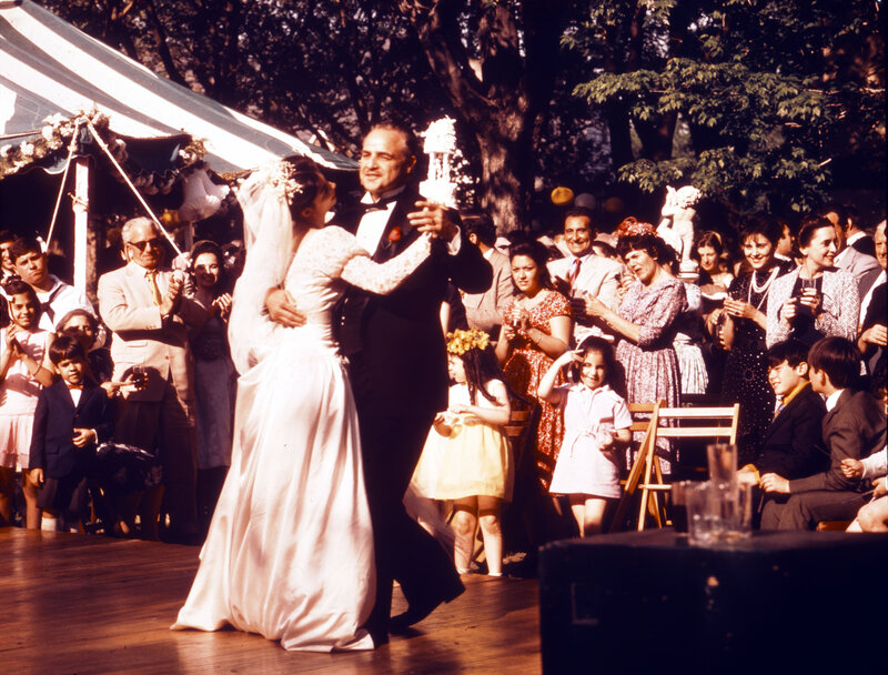 Wedding dance scene