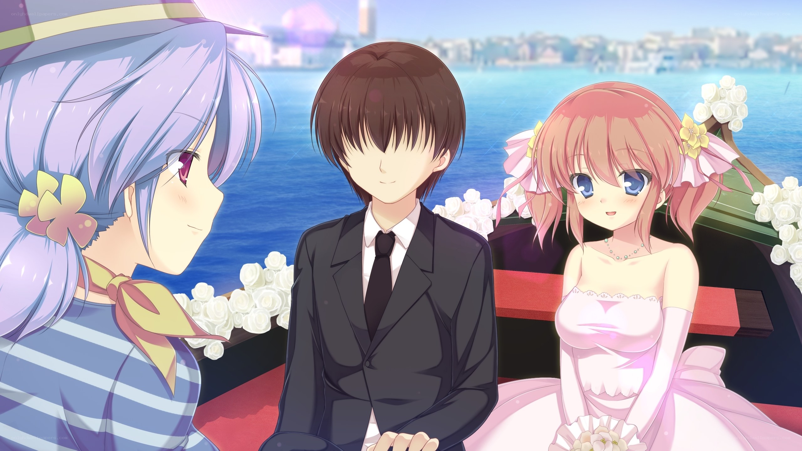 Wedding on a boat