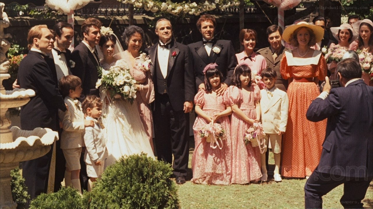 Wedding party photo