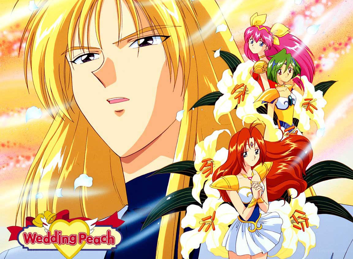 Wedding Peach anime characters