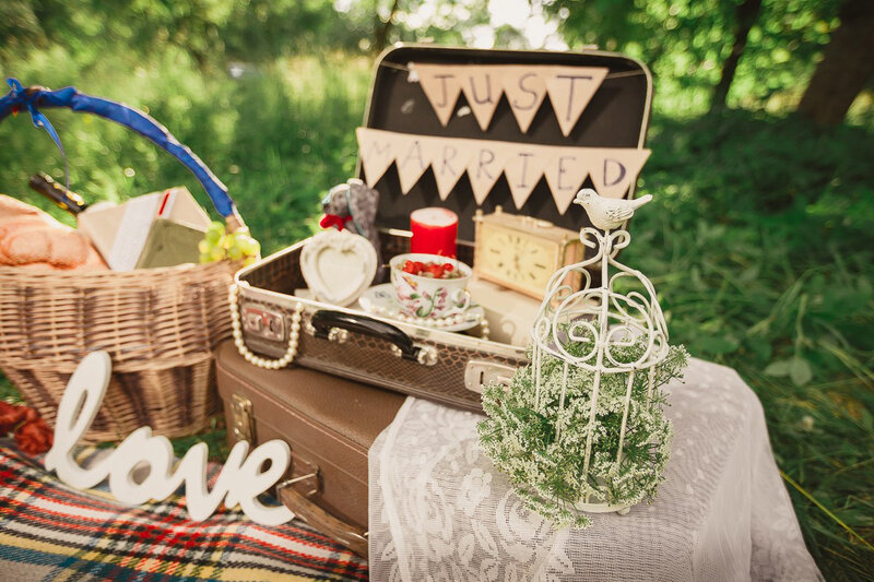 Wedding Picnic Setup
