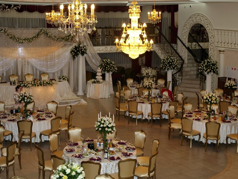 Wedding Reception Hall — White