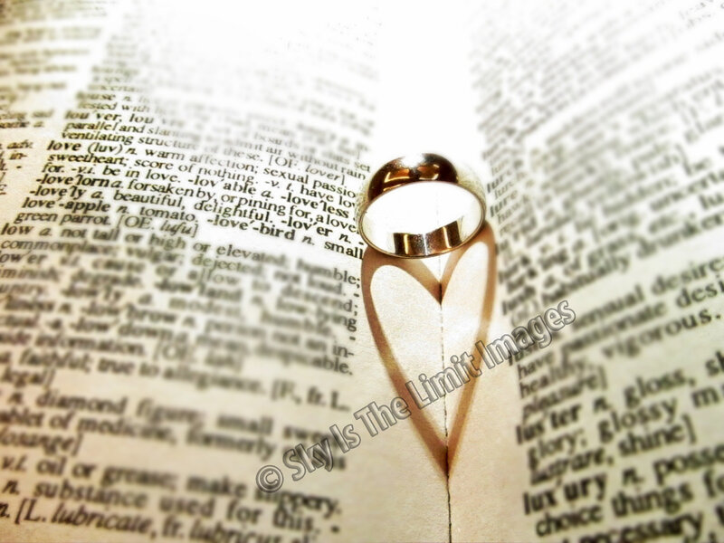 Wedding Rings on Book