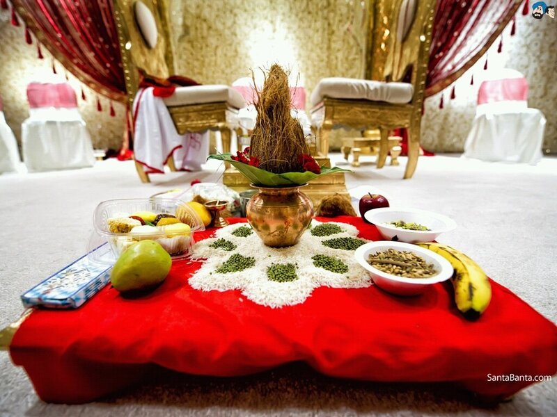 Wedding Ritual Setup