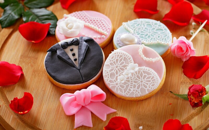 Wedding-themed Cookies