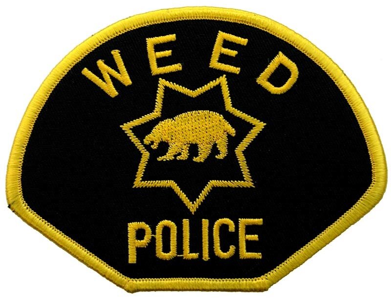 Weed Police patch