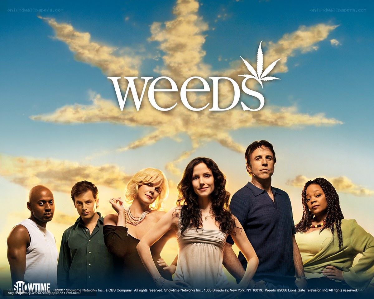 Weeds TV show cast poster
