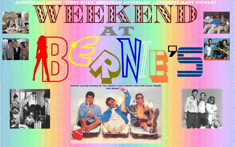 Weekend at Bernie's movie poster