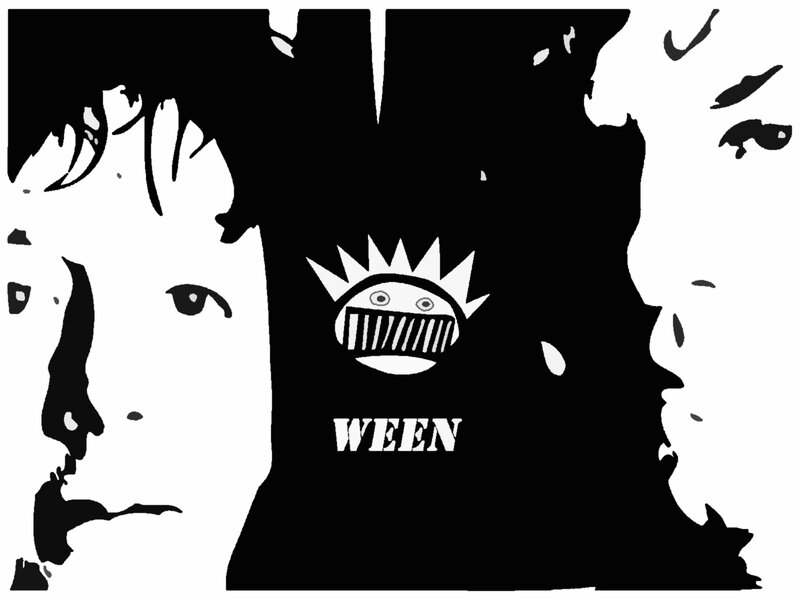 Ween band logo artwork