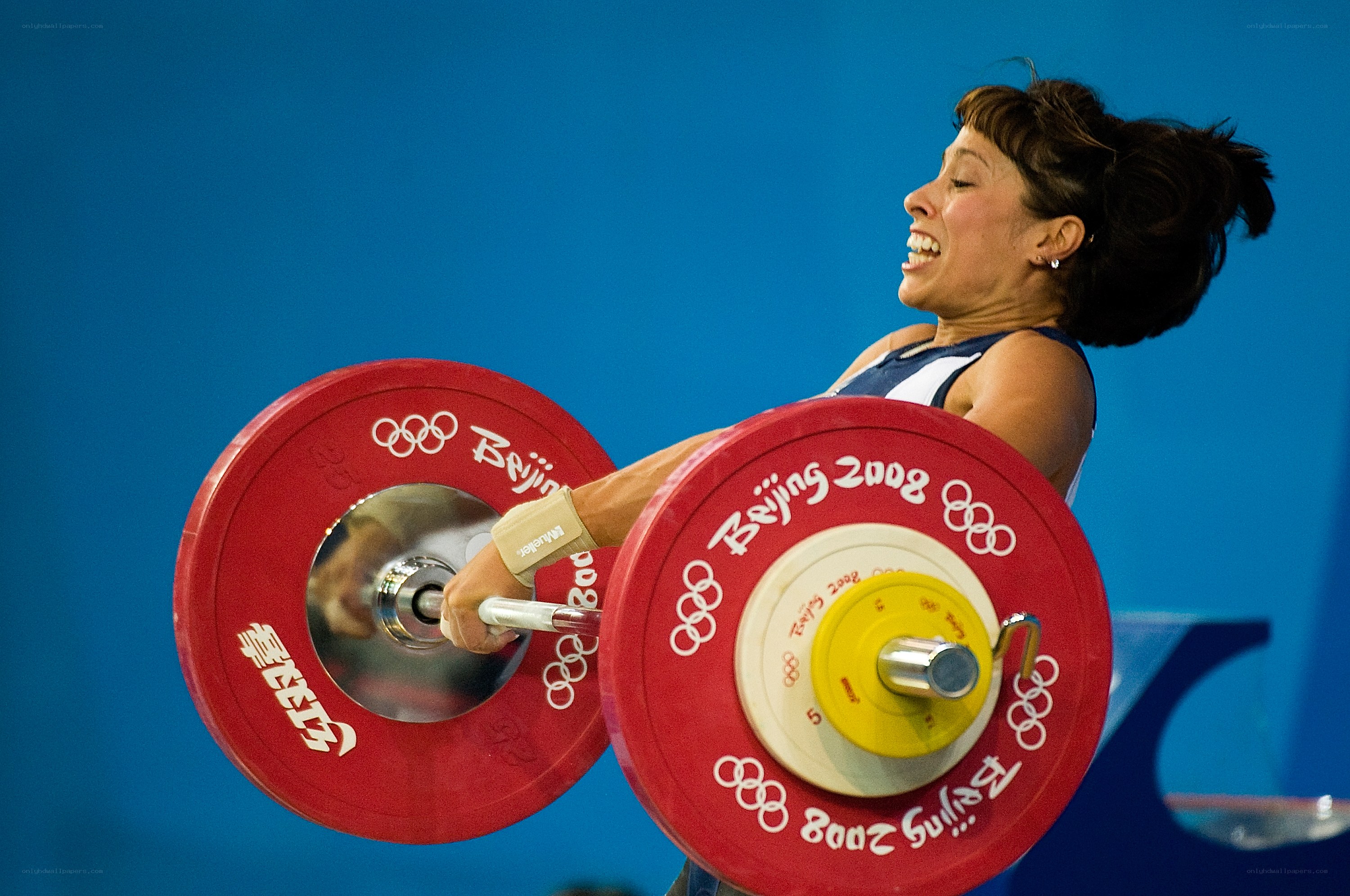 Weightlifter at Beijing Olympics