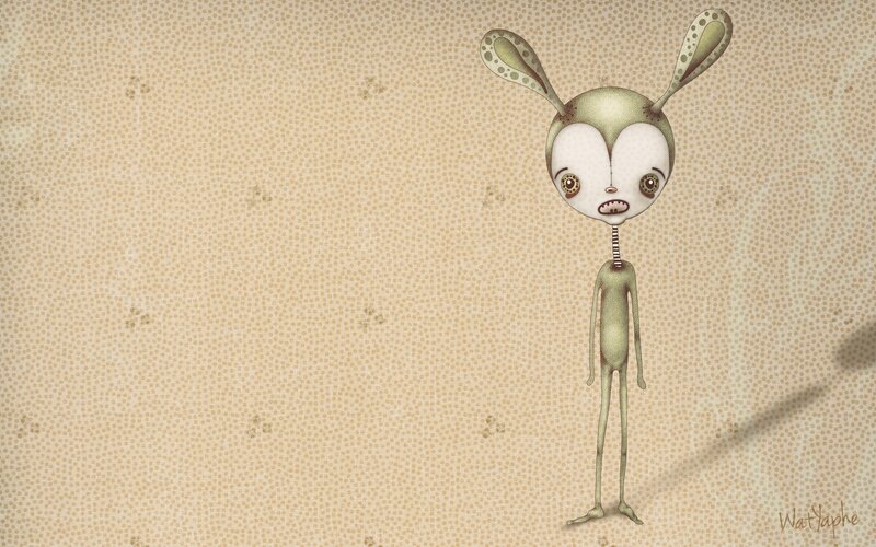 weird alien creature illustration