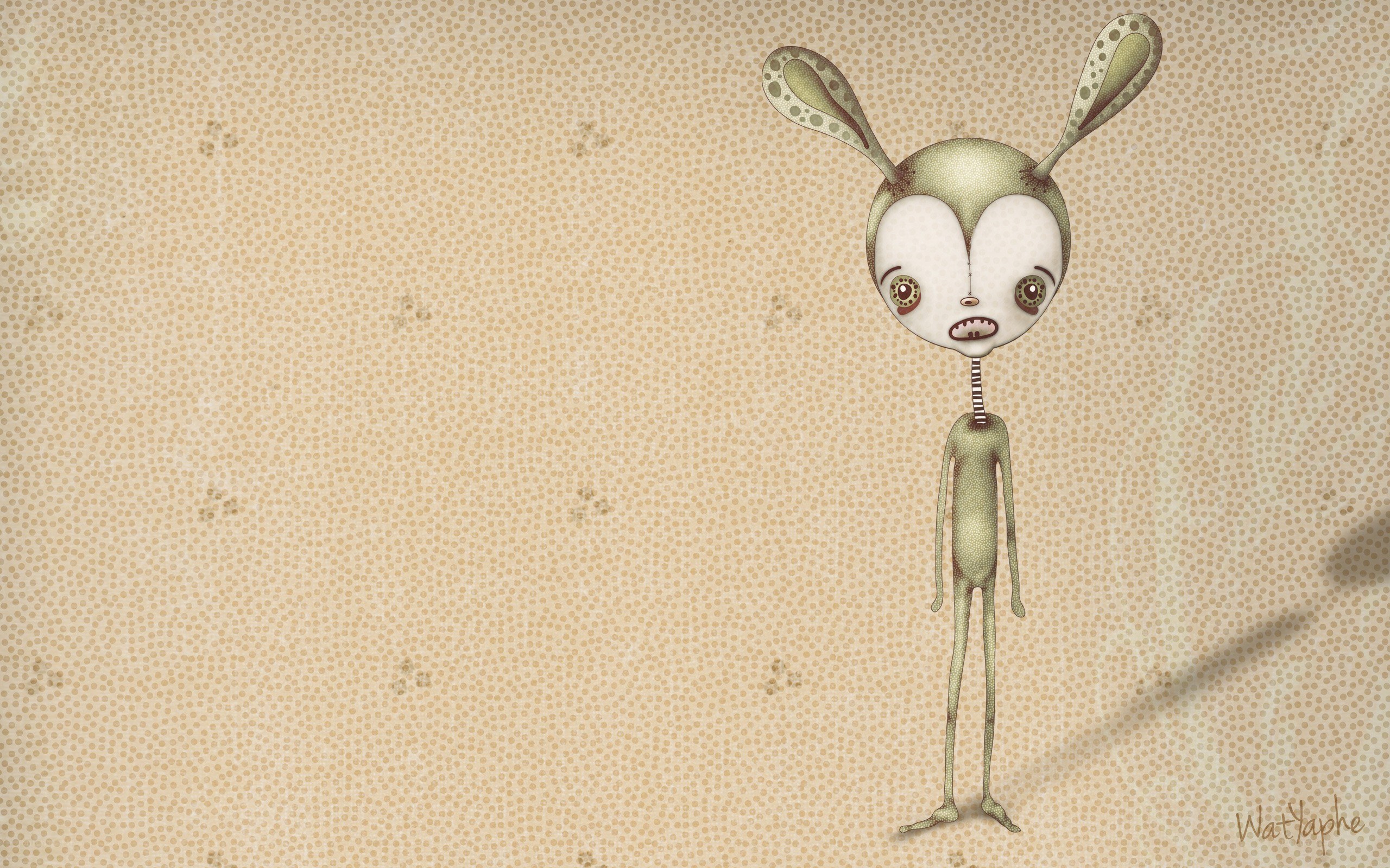 weird alien creature illustration