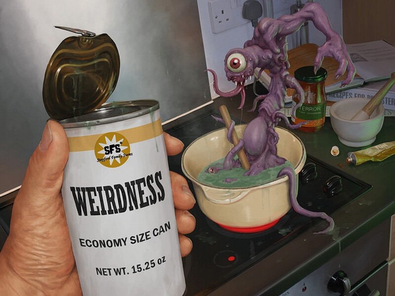 Weirdness in a can