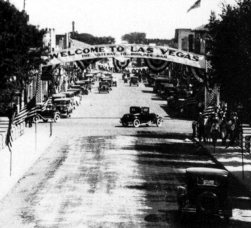Welcome Arch in Las Vegas