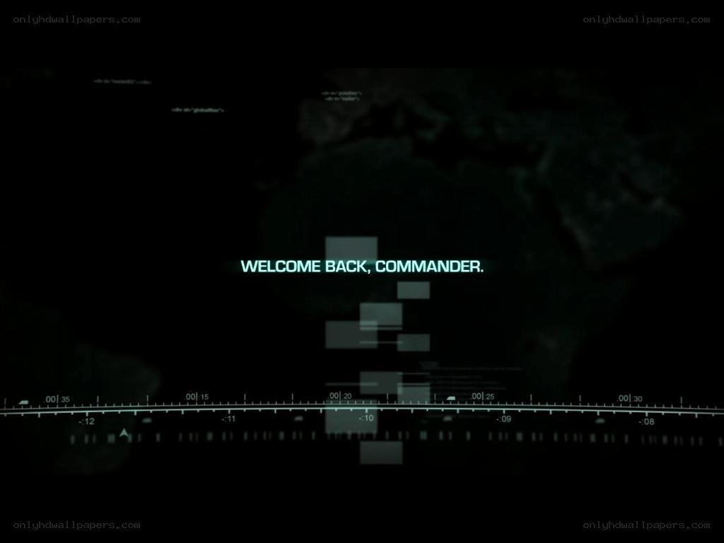welcome back commander