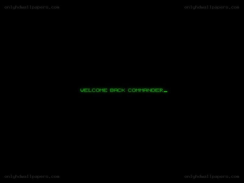 welcome back commander