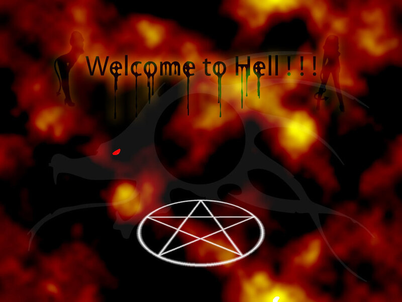 Welcome to Hell wallpaper