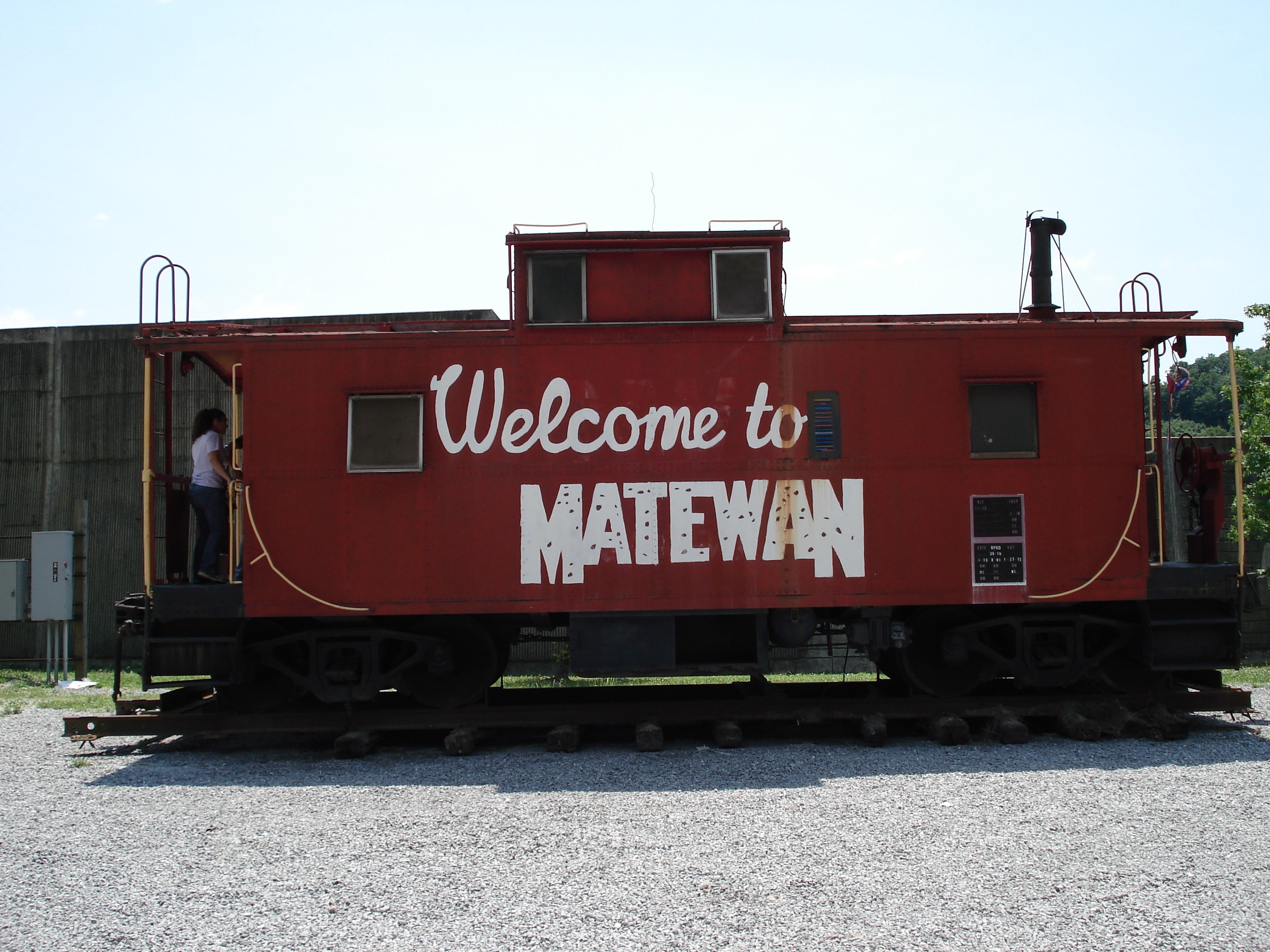Welcome to Matewan caboose