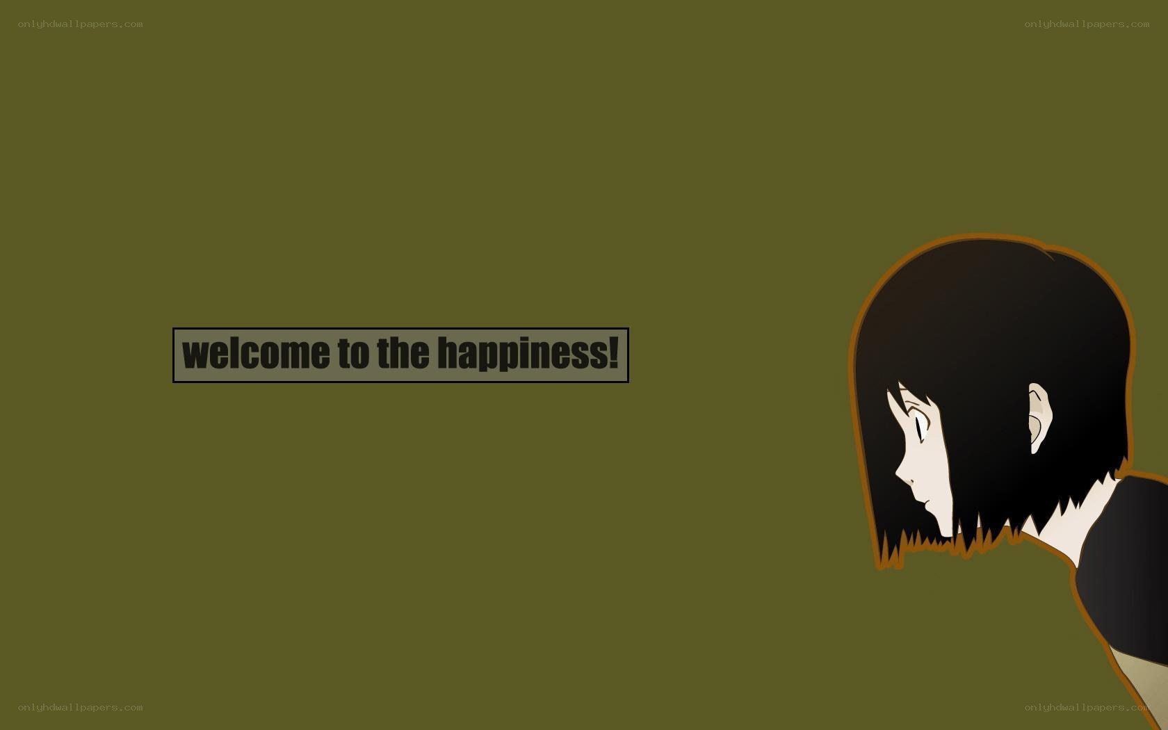 welcome to the happiness