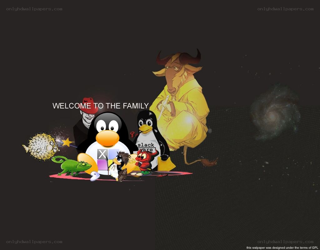 Welcome to the Linux family