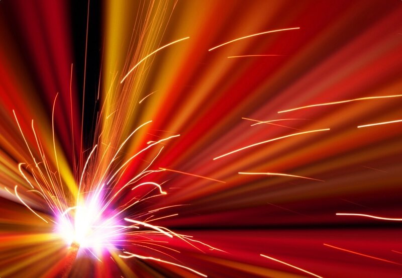 Welding Sparks Explosion