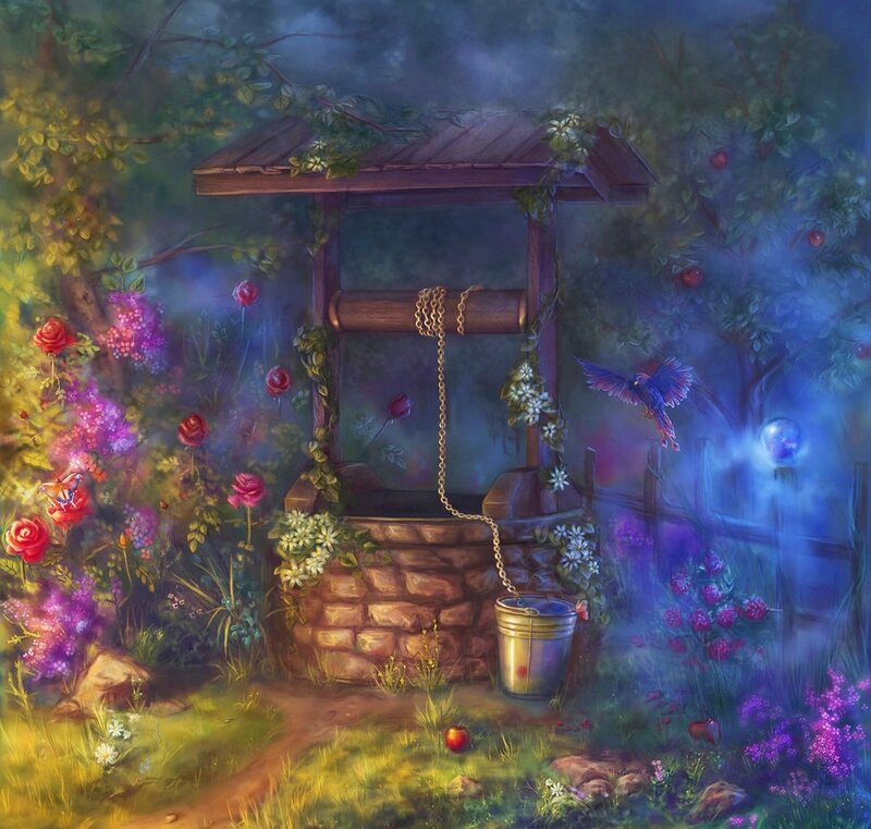 Well in a Garden