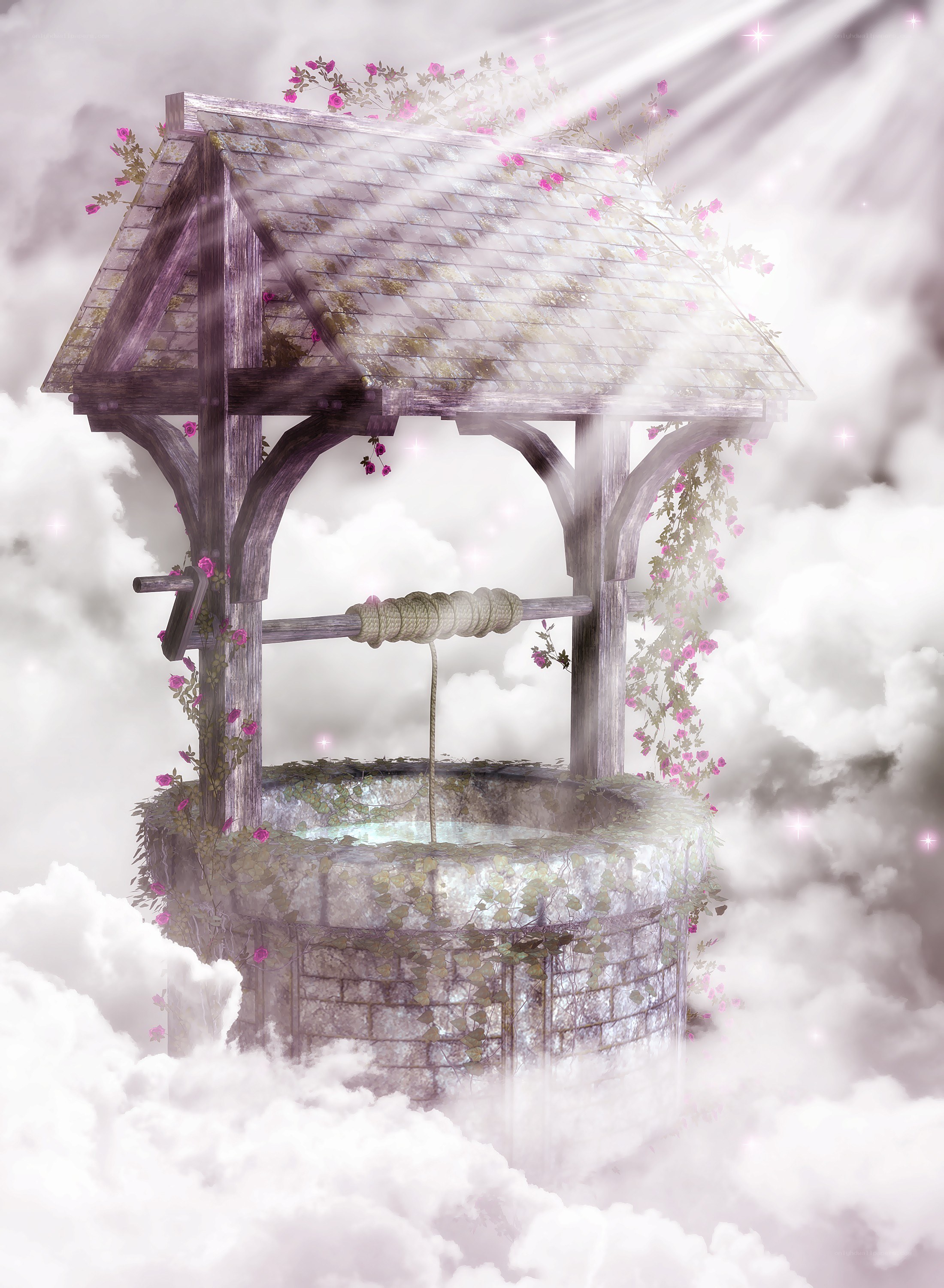 well in the clouds