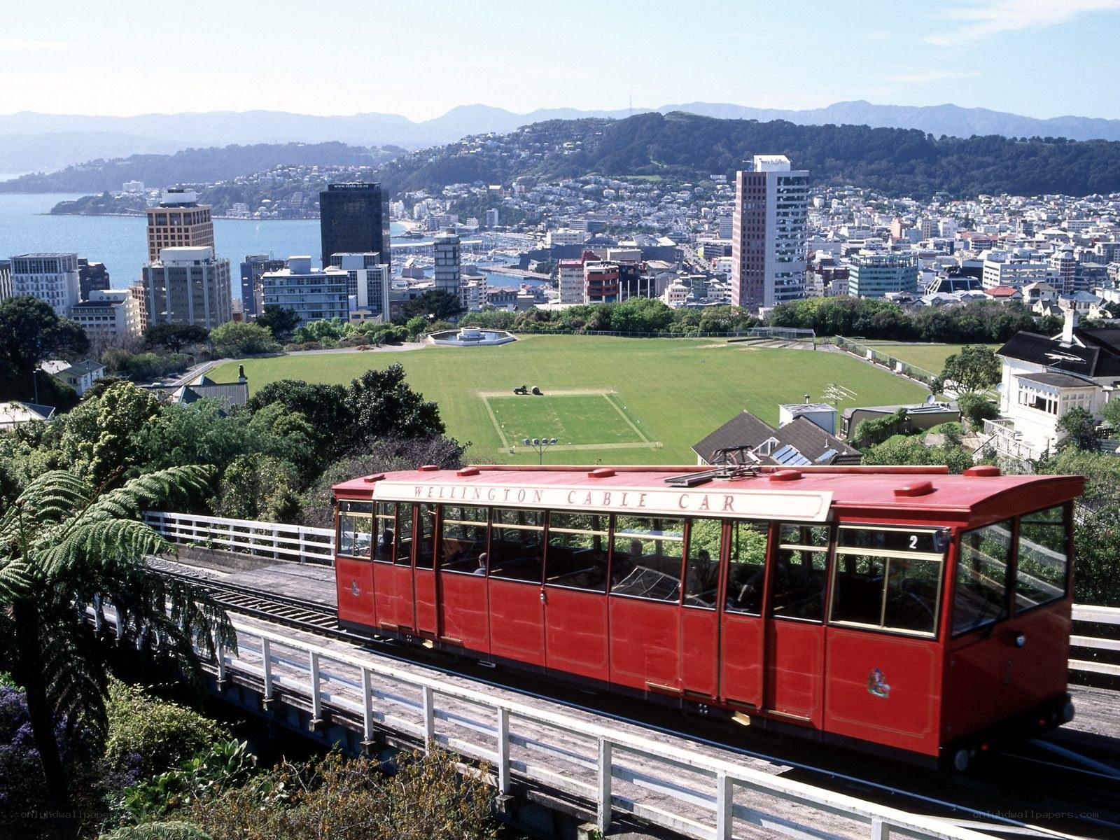 Wellington Cable Car view
