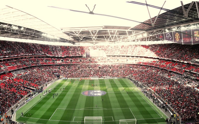 Wembley Stadium crowd