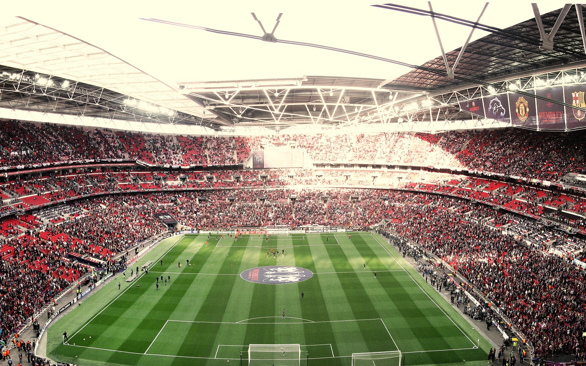 Wembley Stadium crowd