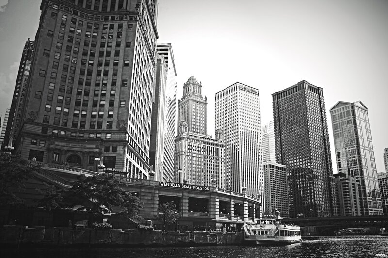 Wendella Boat on Chicago River
