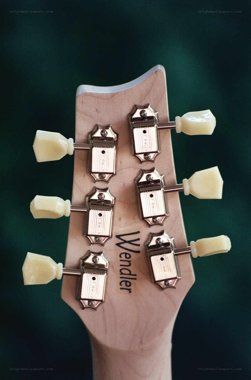 Wendler guitar headstock