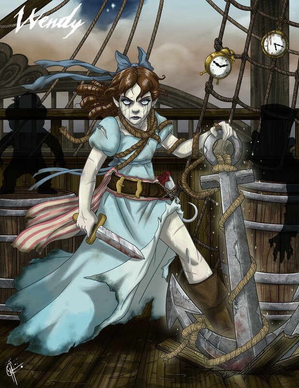 Wendy the pirate girl