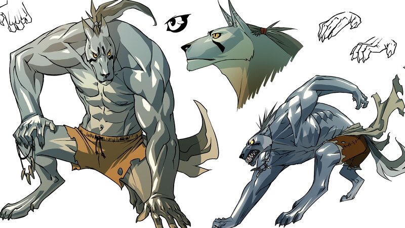 Werewolf Character Design