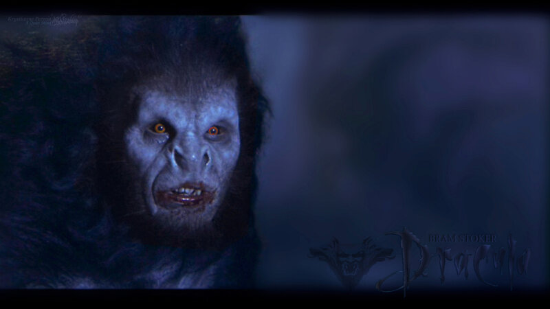 Werewolf Creature — Blue, Dark, Dramatic