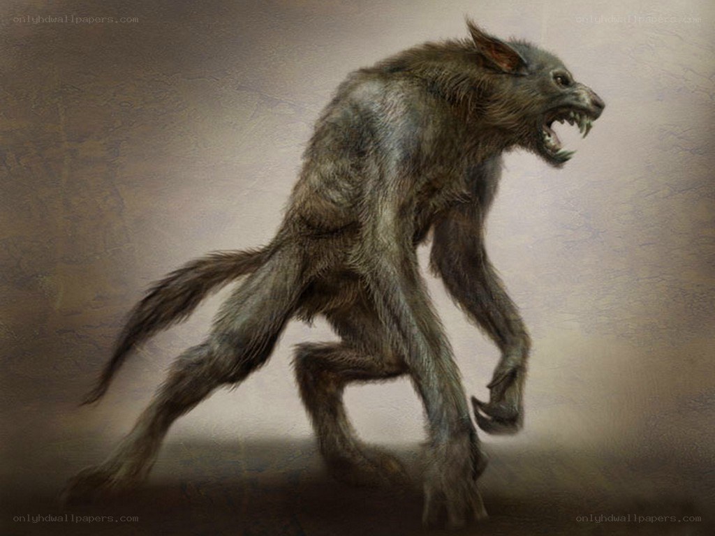 werewolf creature illustration