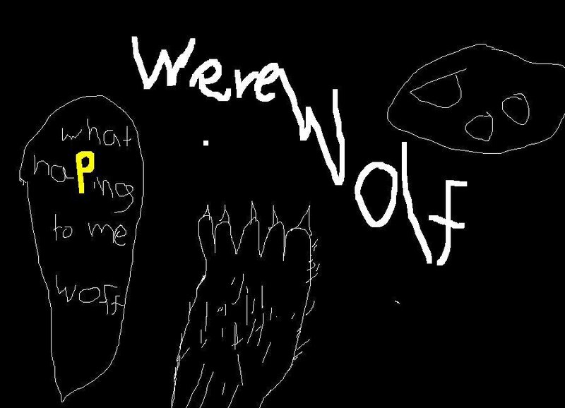 Werewolf Drawing