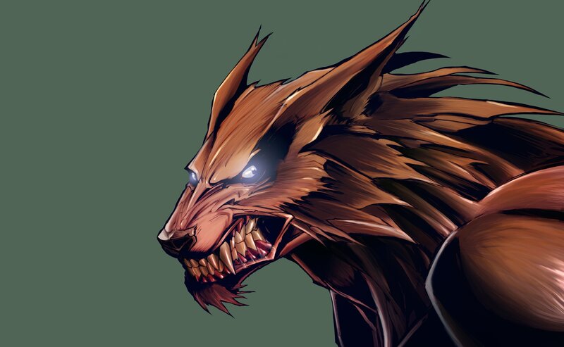 Werewolf Head