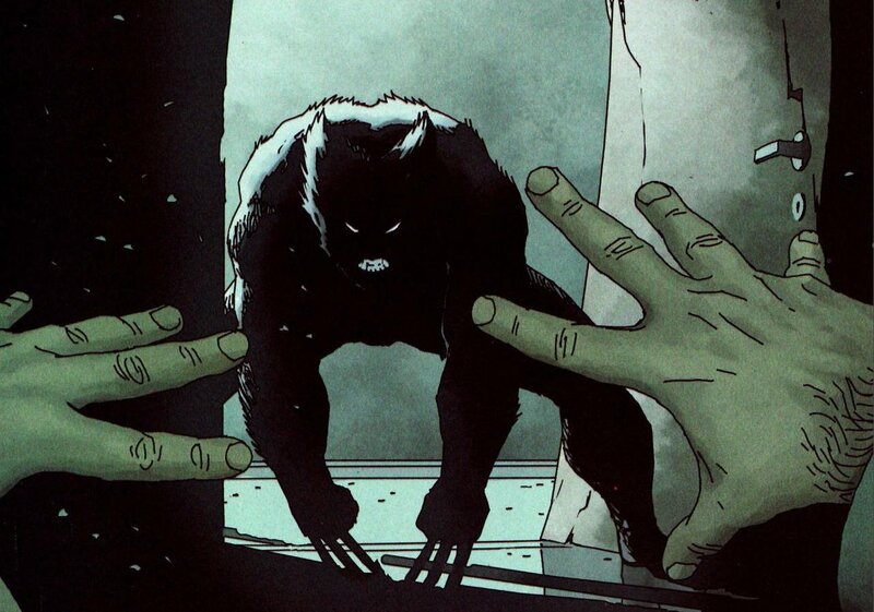Werewolf in a room