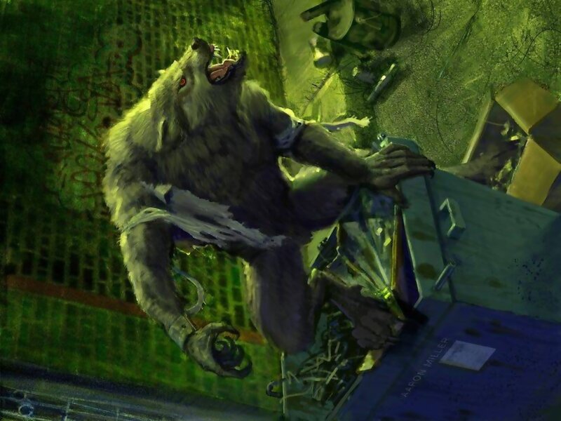 Werewolf in Alley