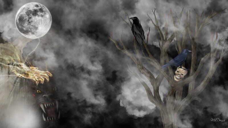 Werewolf in Fog