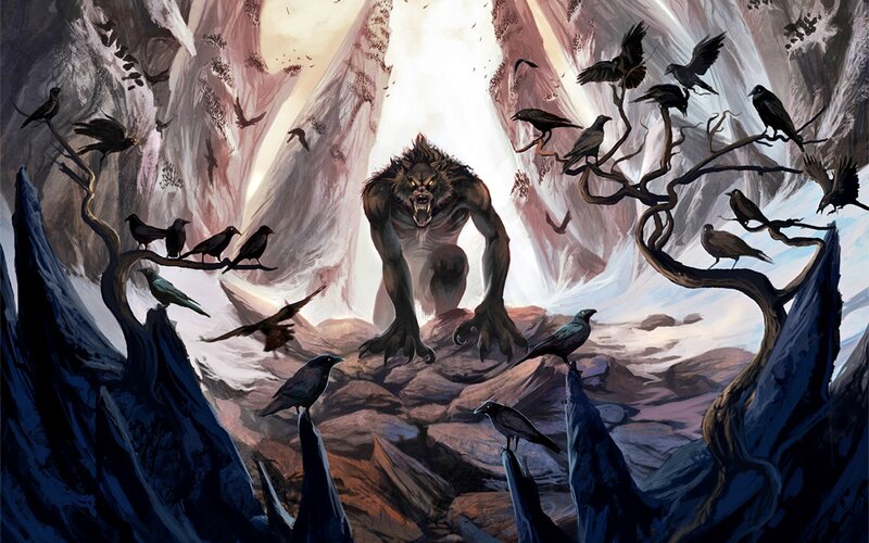 Werewolf in Mountain Pass